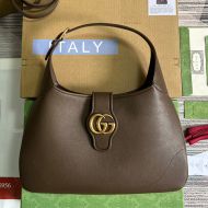 Gucci Medium Aphrodite Shoulder Bag In Soft Leather 726274 Coffee